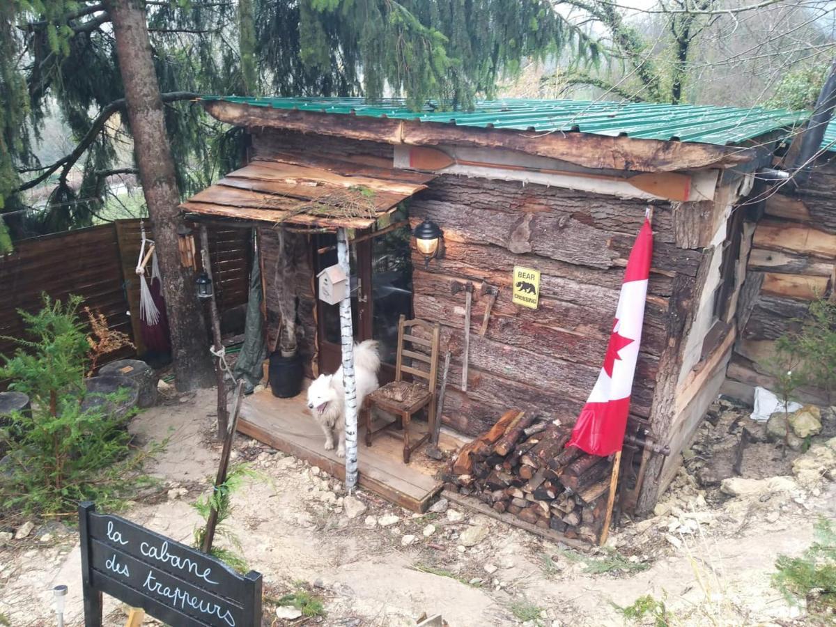 La Cabane Des Trappeurs Crépy-en-Valois Buitenkant foto