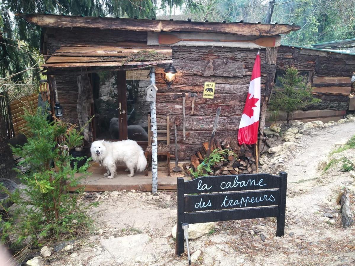 La Cabane Des Trappeurs Crépy-en-Valois Buitenkant foto