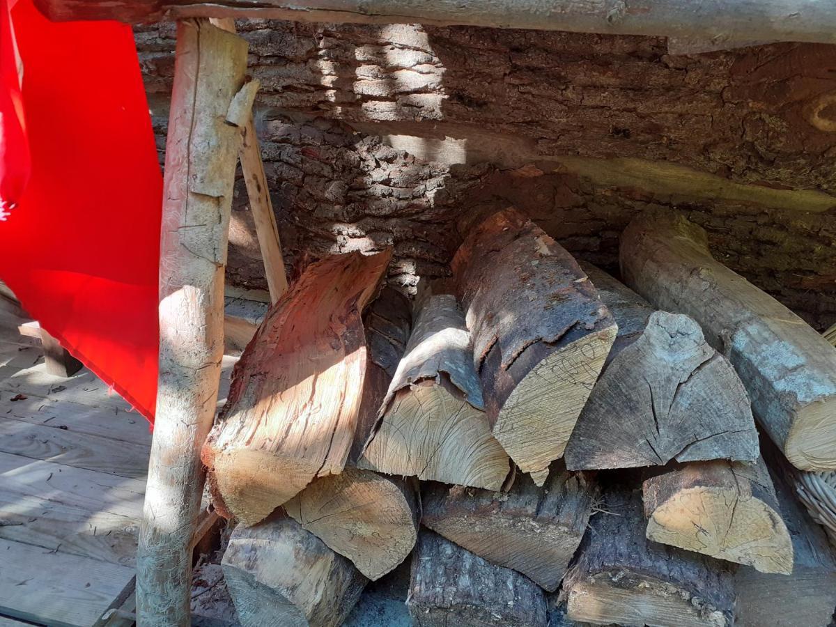 La Cabane Des Trappeurs Crépy-en-Valois Buitenkant foto