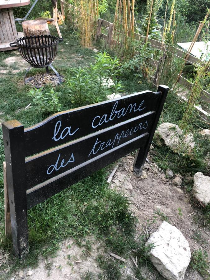 La Cabane Des Trappeurs Crépy-en-Valois Buitenkant foto